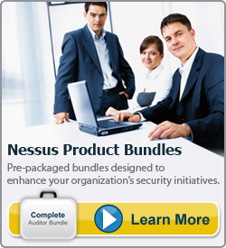 Learn More about Nessus Auditor Bundles